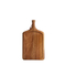 Natural Paddle Shape Acacia Wood Board Serving Tray with Handle