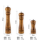 Durable Manual 5 - 8 - 10 - Inch Rubber Wood Pepper Seasoning Grinder