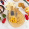 Tropical Pineapple Bamboo Serving Board for Fruits and Snacks