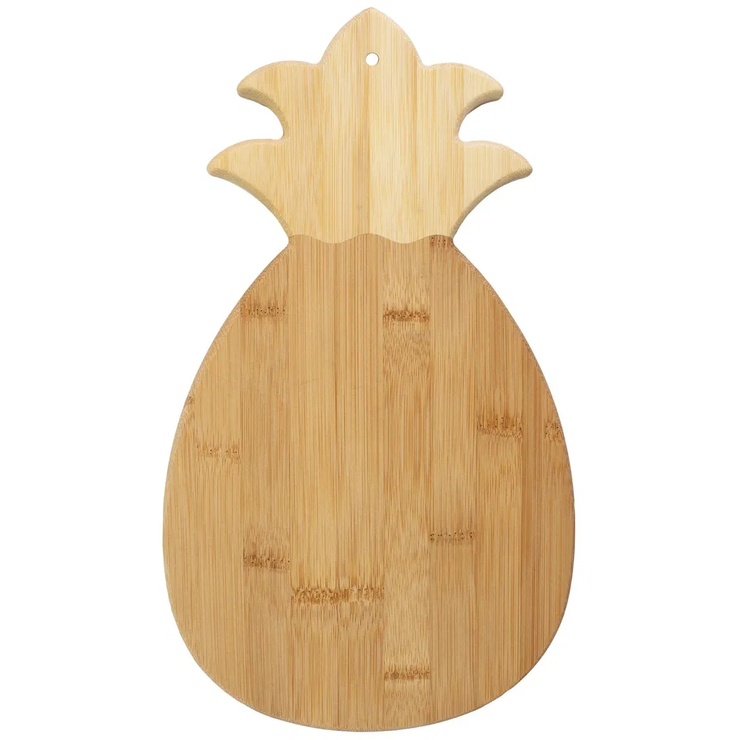 Tropical Pineapple Bamboo Serving Board for Fruits and Snacks