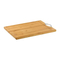 Premium Bamboo Cutting Board with Durable Stainless Steel Handle
