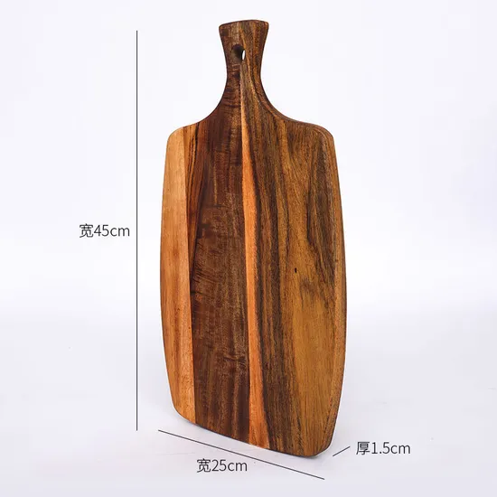 Non Toxic Wood Cheese Serving Board for Kitchen
