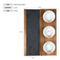 Rubber Wooden Board with Marble Stone Steak Tray
