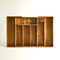 Luxury 8 - Slot Acacia Kitchen Drawer Organizer with Dividers for Silverware, Utensils and Cutlery