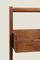 Versatile 4-Tier Floor Standing Acacia Wood Storage Rack for Bathroom and Living Room