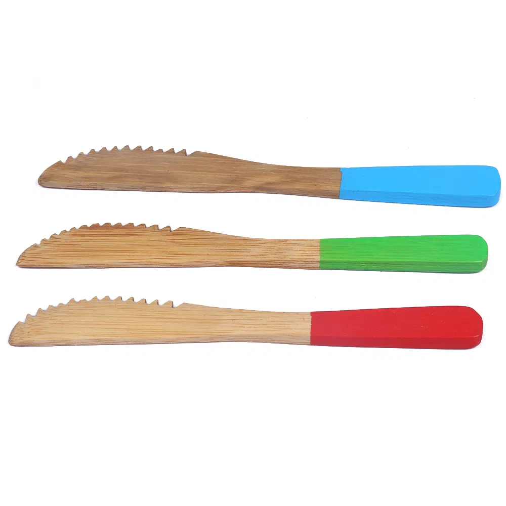 Personalize Bamboo Baby Knife for Camping