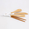 Red Color Bamboo Flatware Cutlery Set to Go