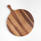 Large Round Wood Chopping Board Charcuterie Board for Entertaining