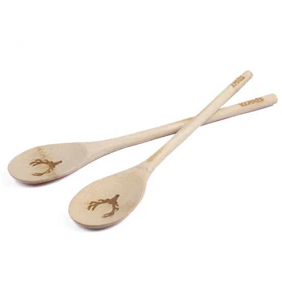Eco Long Handle Bamboo Mixing Spoon for Coffee