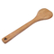 Christmas Gift Heart Shape Bamboo Kitchen Spoon for Cooking