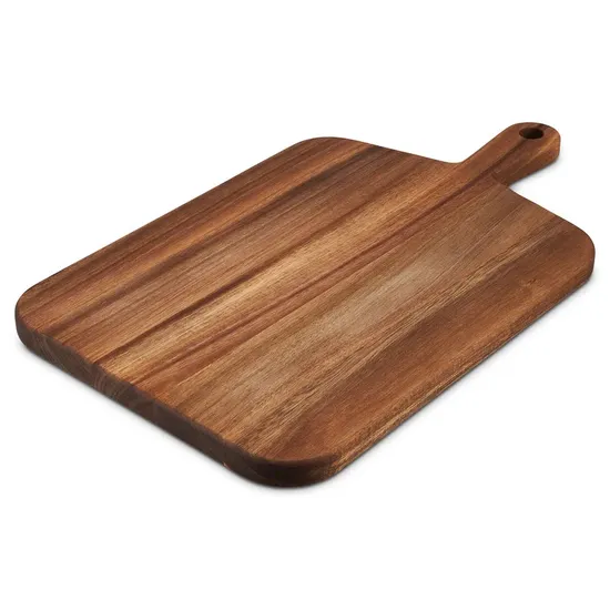 Large Bamboo Wood Cutting Board with Handle