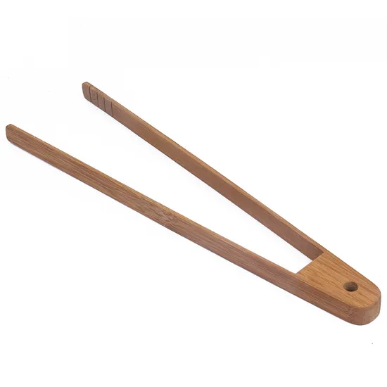 Bamboo Tongs for Cooking Toast Bread Pickles Tea