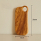 Olive Wood Cutting Board with Large Hanging Hole