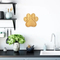 Eco-Friendly Paw Shaped Bamboo Cutting and Serving Board