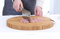 3 Cm Thick Round Bamboo Cutting Board Butcher Chopping Board