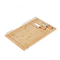 Friendly Solid Bamboo Cutting Board Cheese Board with 2 Cheese Kknives Made in Fujian Factory