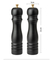 8-Inch Black PU Painted Wooden Pepper Grinder Sea Salt Grinder