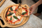 Multifunctional Hexegonal Shape Smart Engraved Bamboo Serving Board Cutting Board Set of 2
