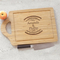 Double-Sided Rectangle Custom Bamboo Wood Cutting Board Set of 2 for Meat / Fruit / Vegetables