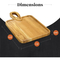 Rectangular Acacia Wood Charcuterie Board Cutting Board with Handle