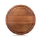 Direct Factory Round Wood Cutting Board with Juice Groove
