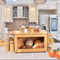 Visuable Bamboo Bread Storage Container for Kitchen
