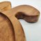 Animal Shaped Acacia Wood Serving Tray /Plate Set of 2