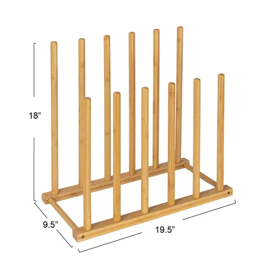 Space-Saving Bamboo Boot Storage Rack Shoes Rack for Home