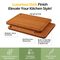 Hot Selling Deep Carbonized Bamboo Cutting Board Set of 3