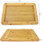 Premium Large Bamboo Bread Cutting Board with Integrated Crumb Tray