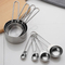 Premium Stainless Steel Measuring Scoop Set Spoon Set for Precision Cooking and Baking