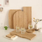 Wave Design Beech Wood Serving Tray Bread Cutting Board