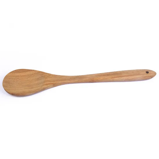 Bamboo Wood Kitchen Spoon with Round Handle