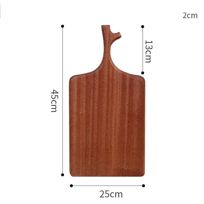 Ebony Wood Cutting Board Serving Board Set of 3 for Camping