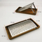 Stainless Steel Cheese Grater with Wood Container Hand Grater Mini Grater