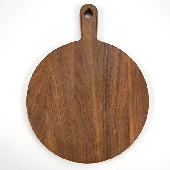 2 PCS Walnut Wood Chopping Board Set for Kitchen