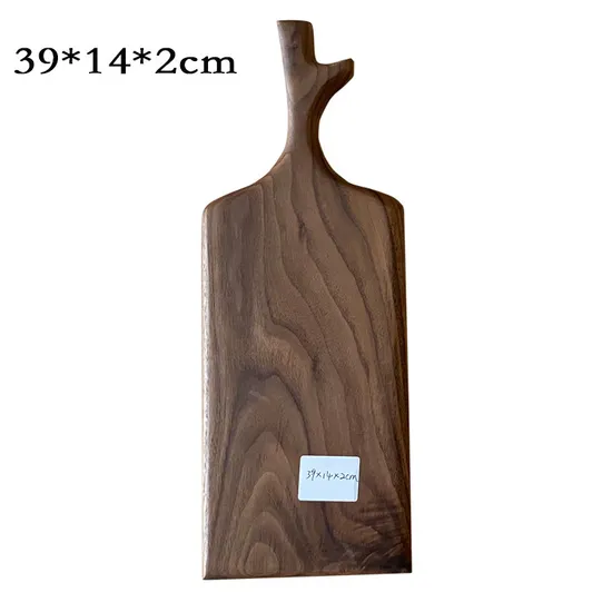 Multipurpose Organic Walnut Serving Platter for Cheese & Bread