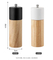 6-Inch Rubber Wood Manual Pepper Mill Spice Grinder