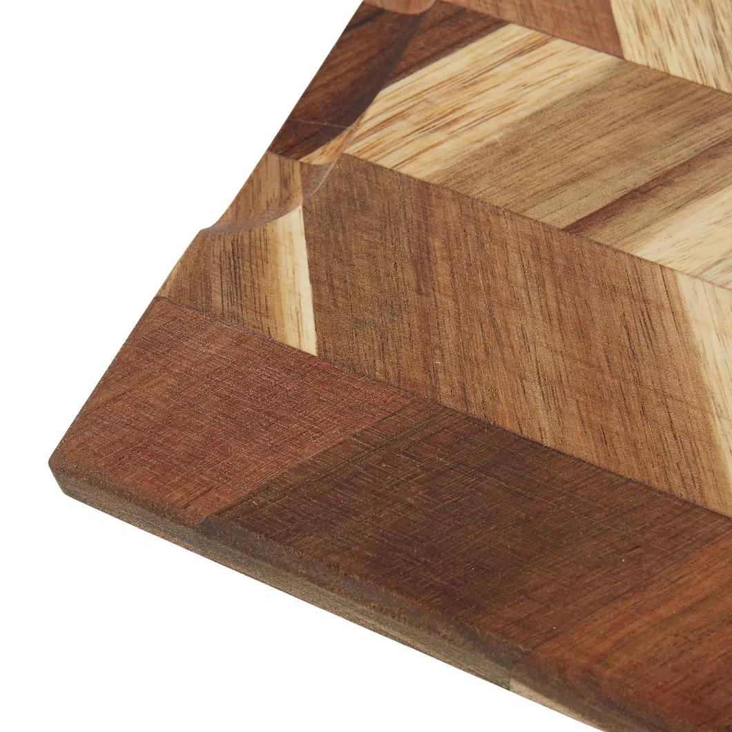 Herringbone Acacia Wood Kitchen Cutting Board