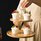 Child-Safe Bamboo 4-Tier Cake Stand with Rounded Edges for Wedding / Party
