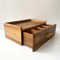 Custom Acacia Wood Coffee Storage Box Drawer Box Tea Set Storage Box