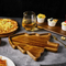 Festive Acacia Wood Christmas Tree Serving Tray for Picnics