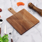 Premium Acacia Wood Paddle Cutting Board with Handle