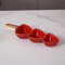 European Creative Ceramic Portion Bowl Snack Bowl with Wooden Handle