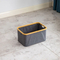Foldable Fabric Laundry Basket Desktop Storage Box for Bathroom