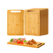 Eco-Friendly Bamboo Cutting Board for Fruits with Handle