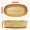Eco-Friendly Bamboo Fruit and Salad Bowl for Home Use