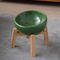 Creative Ceramic Pet Water Bowls Food Bowl with Sturdy Bamboo Base