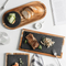 Wholesale Paddle Shape Acacia Wood and Slate Cheese Serving Board