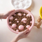 Anti - Choking and Slow - Feeding Ceramic Pet Food Plates Cat Dog Food Bowl with Bamboo Stand